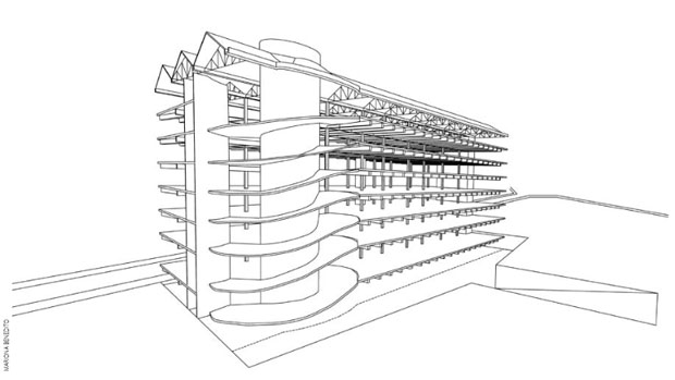 estructura edificio David