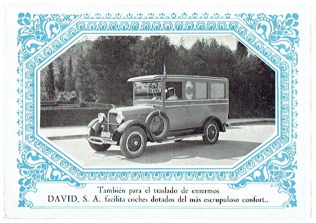 publicidad ambulancias David