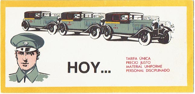 taxis años 30 barcelona