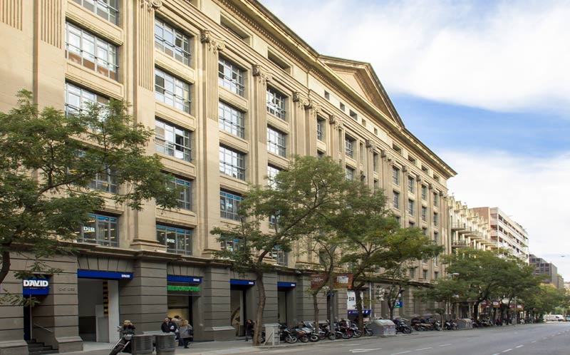 edificio de oficinas en Barcelona