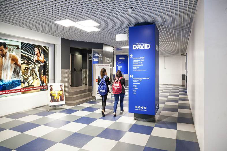 centro comercial David Barcelona
