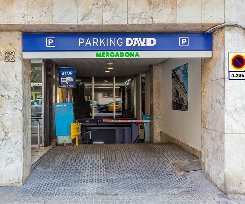 parking mercadona travessera gracia Barcelona